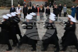 Богоявленски водосвет на бойните знамена