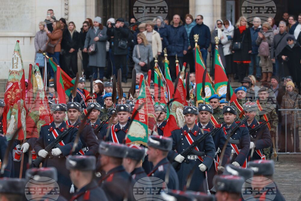 Богоявленски водосвет на бойните знамена