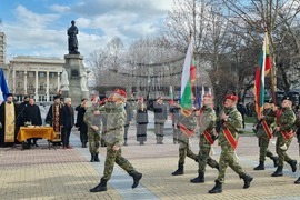 Хасково - бойни знамена - освещаване