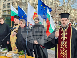 Хасково - бойни знамена - освещаване