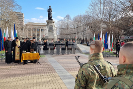 Хасково - бойни знамена - освещаване