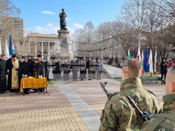 Хасково - бойни знамена - освещаване