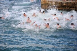 Бургас - Богоявление - спасяване на Светия кръст