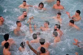 Бургас - Богоявление - спасяване на Светия кръст