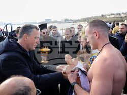 Бургас - Богоявление - спасяване на Светия кръст