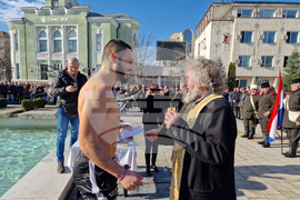 Търговище - Богоявление - спасяване на кръста