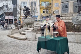 Плевен - бойни знамена - освещаване