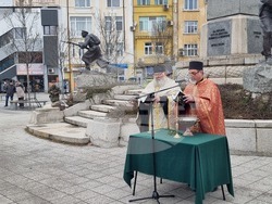 Плевен - бойни знамена - освещаване
