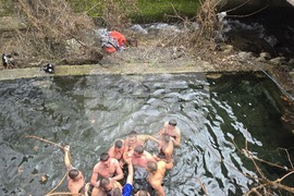 Петрич - ритуал по хвърляне на Богоявленския кръст