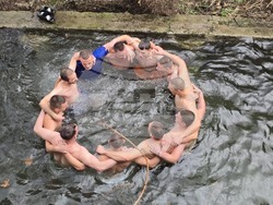 Петрич - ритуал по хвърляне на Богоявленския кръст