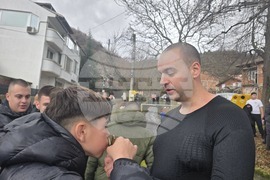 Петрич - ритуал по хвърляне на Богоявленския кръст