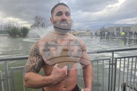 Петрич - ритуал по хвърляне на Богоявленския кръст