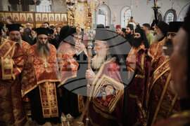 Palestinians Orthodox Christmas