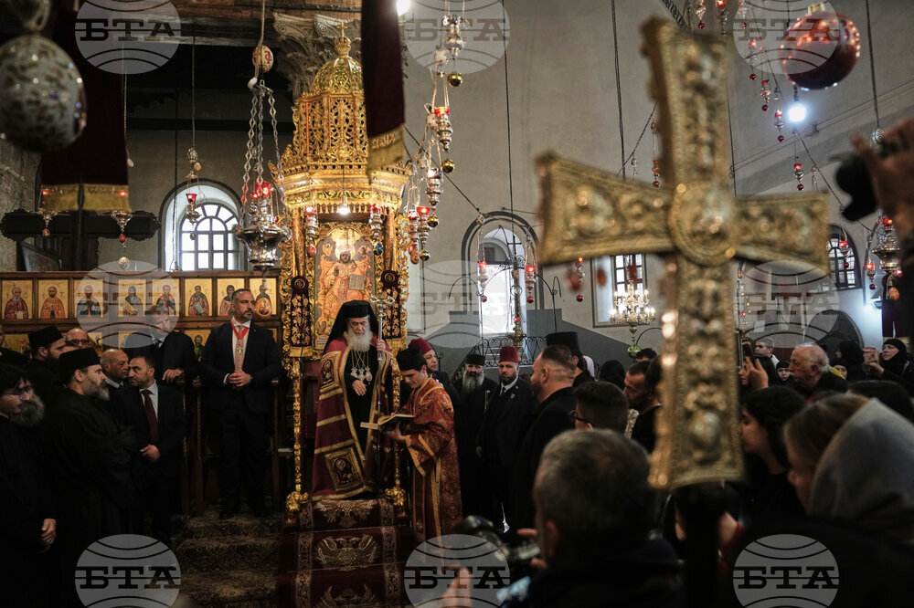 Palestinians Orthodox Christmas