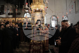 Palestinians Orthodox Christmas