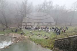 Враца - Йордановден - бойни знамена - освещаване