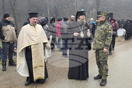 Враца - Йордановден - бойни знамена - освещаване