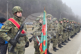 Враца - Йордановден - бойни знамена - освещаване