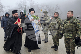 Враца - Йордановден - бойни знамена - освещаване