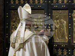 APTOPIX Vatican Pope Holy Year