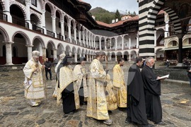 Рилски манастир - Богоявление - ритуал