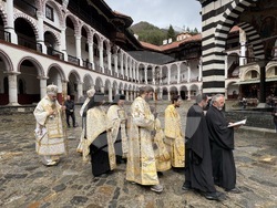 Рилски манастир - Богоявление - ритуал