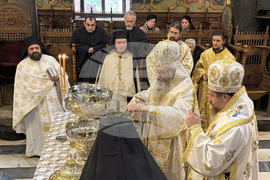 Рилски манастир - Богоявление - ритуал