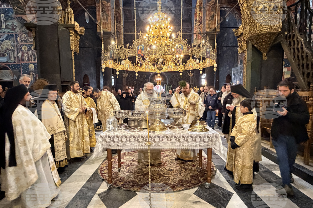 Рилски манастир - Богоявление - ритуал