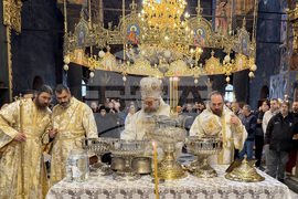 Рилски манастир - Богоявление - ритуал