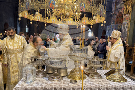 Рилски манастир - Богоявление - ритуал