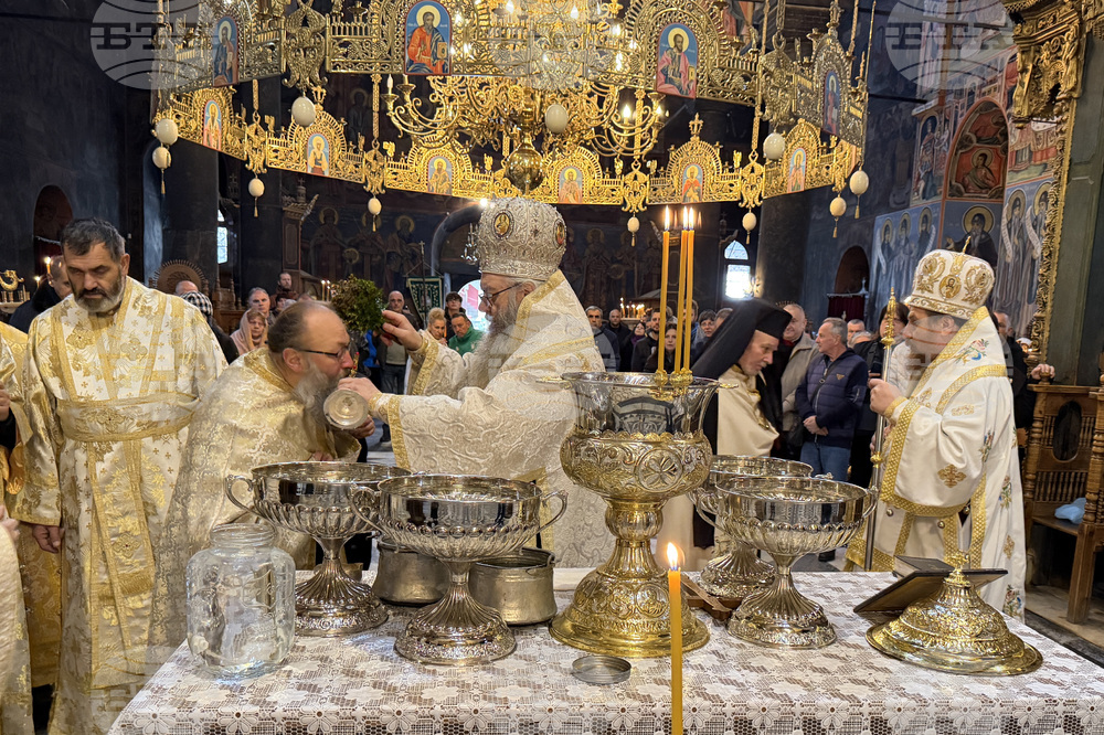 Рилски манастир - Богоявление - ритуал