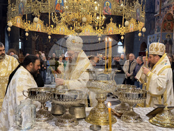 Рилски манастир - Богоявление - ритуал