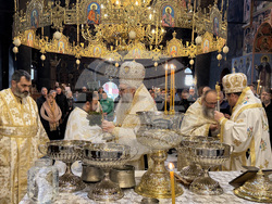 Рилски манастир - Богоявление - ритуал