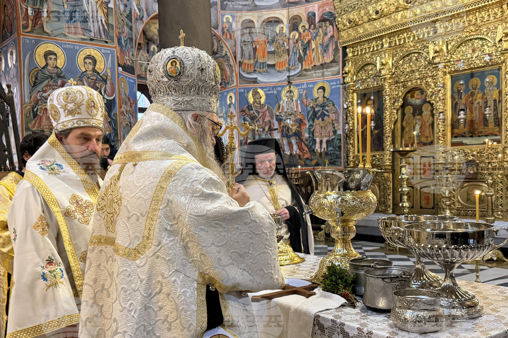 Рилски манастир - Богоявление - ритуал