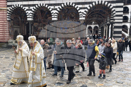 Рилски манастир - Богоявление - ритуал