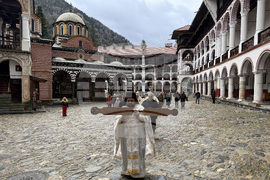 Рилски манастир - Богоявление - ритуал