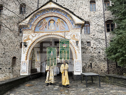 Рилски манастир - Богоявление - ритуал