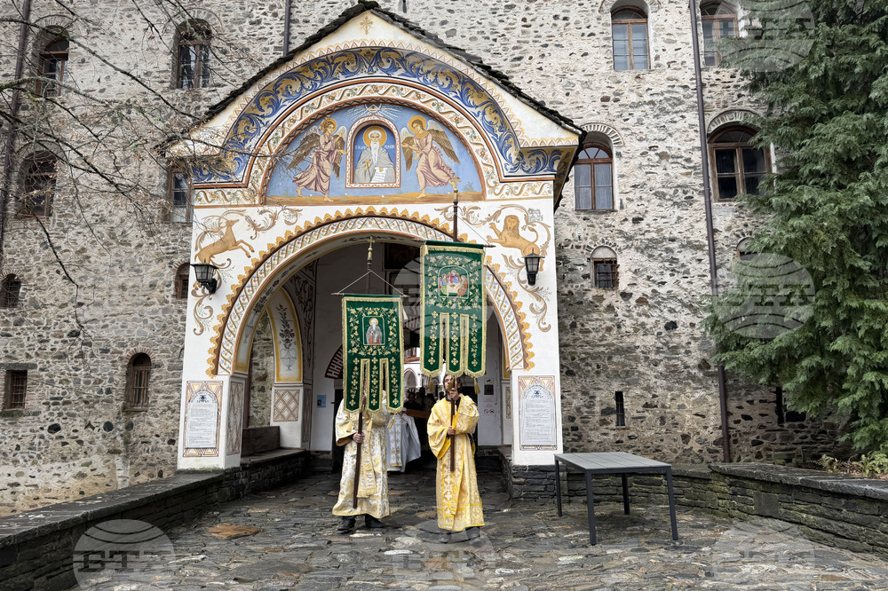 Рилски манастир - Богоявление - ритуал