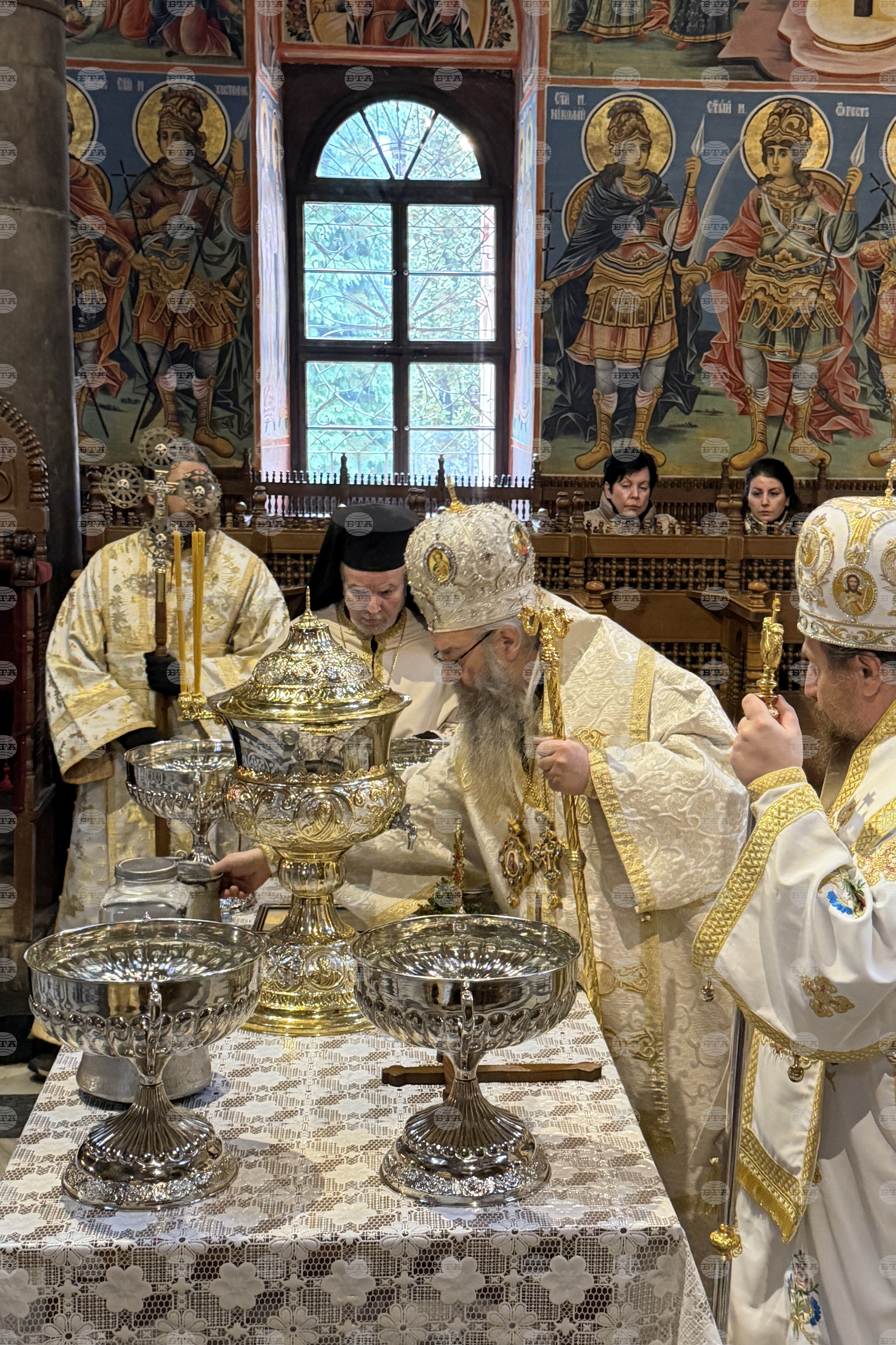 Рилски манастир - Богоявление - ритуал