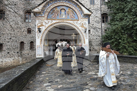 Рилски манастир - Богоявление - ритуал