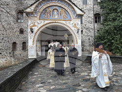 Рилски манастир - Богоявление - ритуал