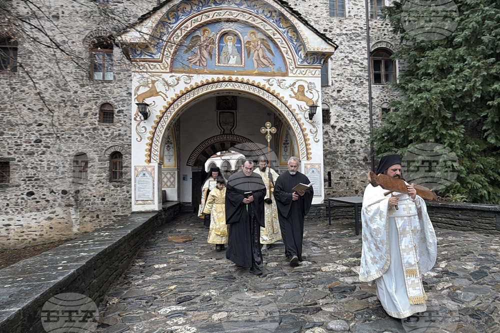 Рилски манастир - Богоявление - ритуал