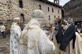 Рилски манастир - Богоявление - ритуал