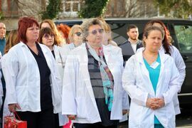 Бургас - белодробна болница - нов корпус - откриване