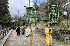 Рилски манастир - Богоявление - ритуал