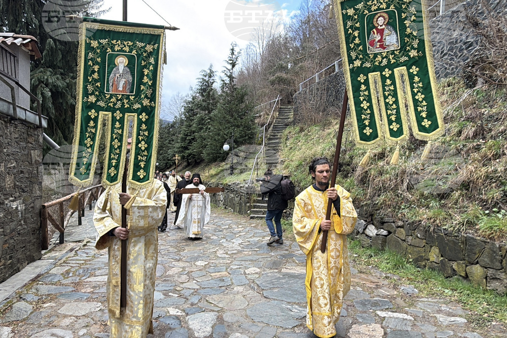 Рилски манастир - Богоявление - ритуал