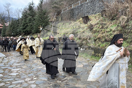 Рилски манастир - Богоявление - ритуал