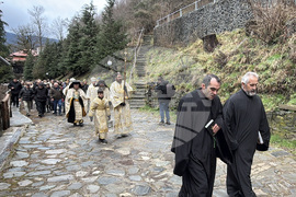 Рилски манастир - Богоявление - ритуал