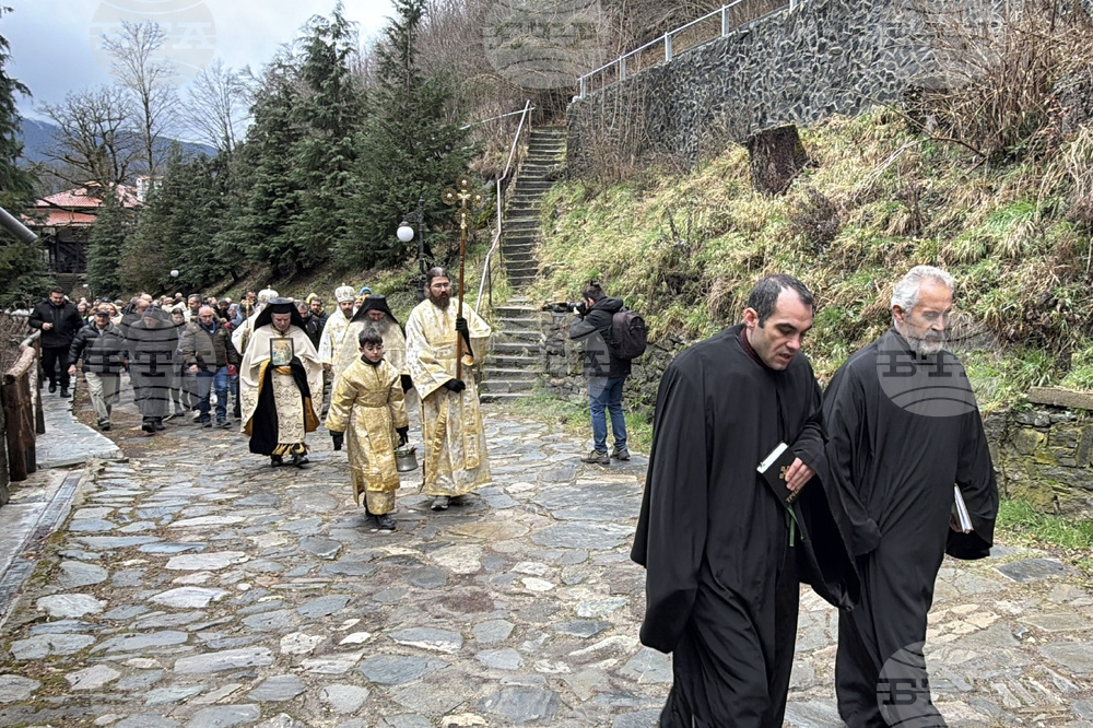 Рилски манастир - Богоявление - ритуал