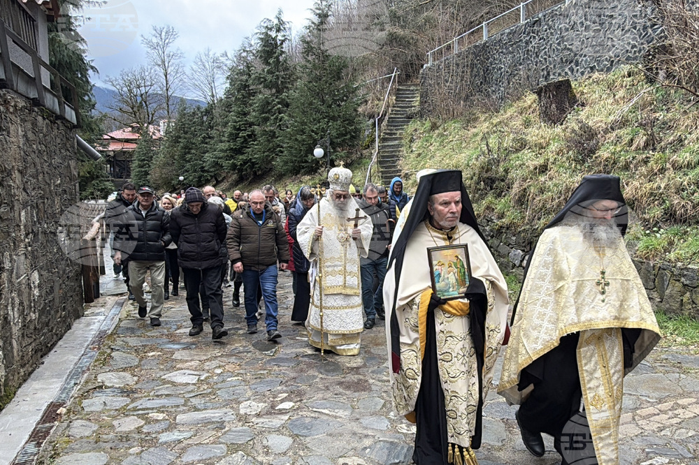 Рилски манастир - Богоявление - ритуал